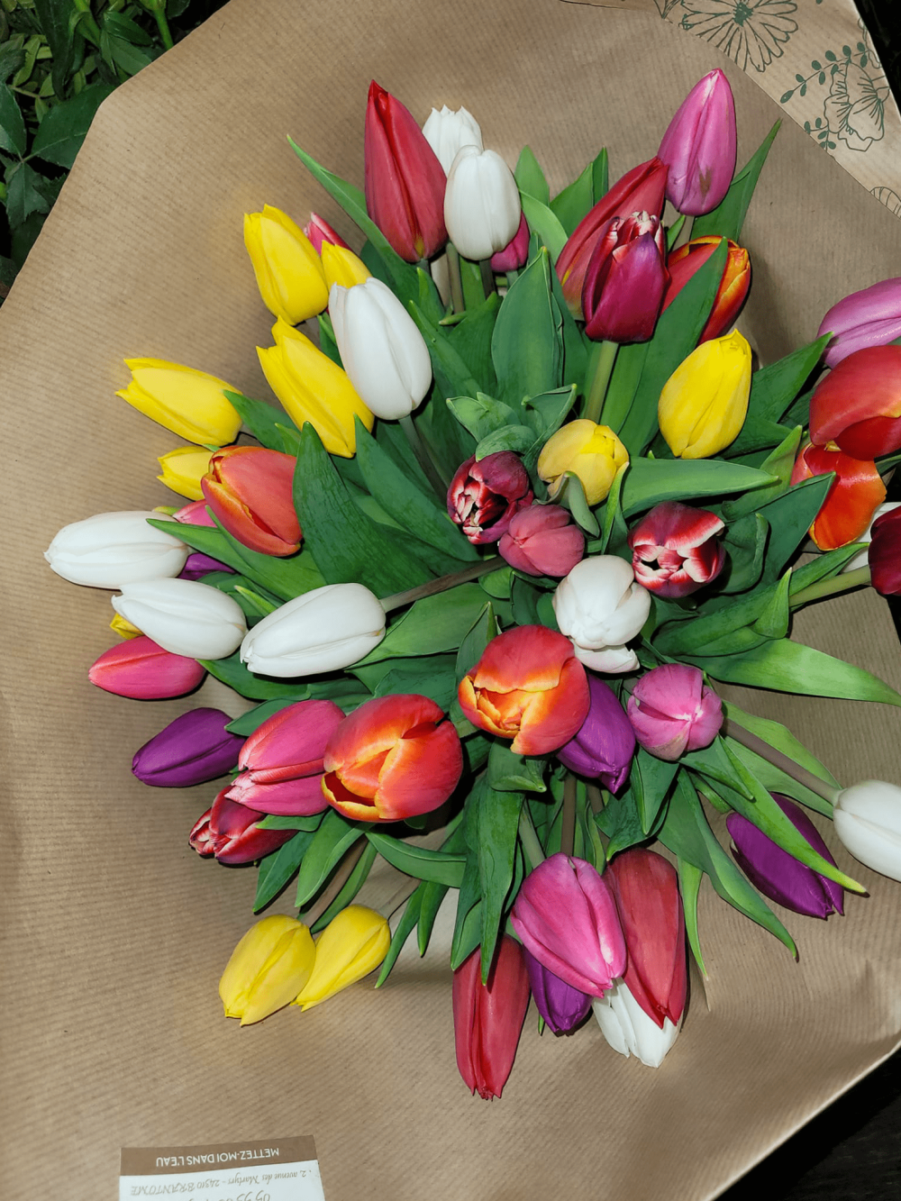 Bouquet de tulipes