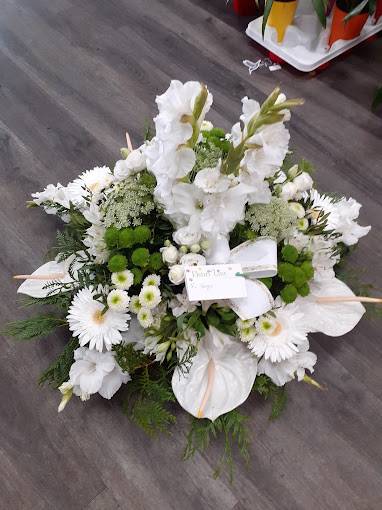 Bouquet de fleurs blanches