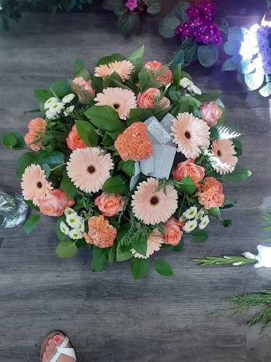 Bouquet de fleurs oranges